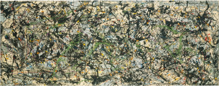 Lucifer von Jackson Pollock Kunstdruck